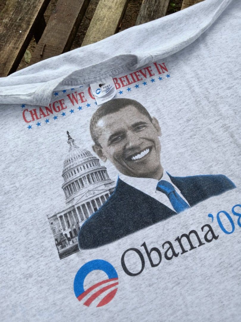 T shirt obama Change we can believe in Men s Fashion Tops Sets