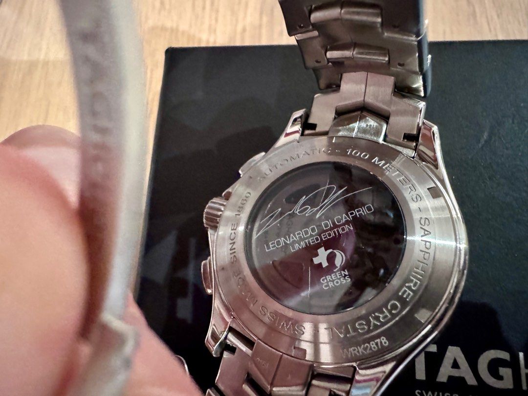 Tag heuer leonardo top dicaprio limited edition link