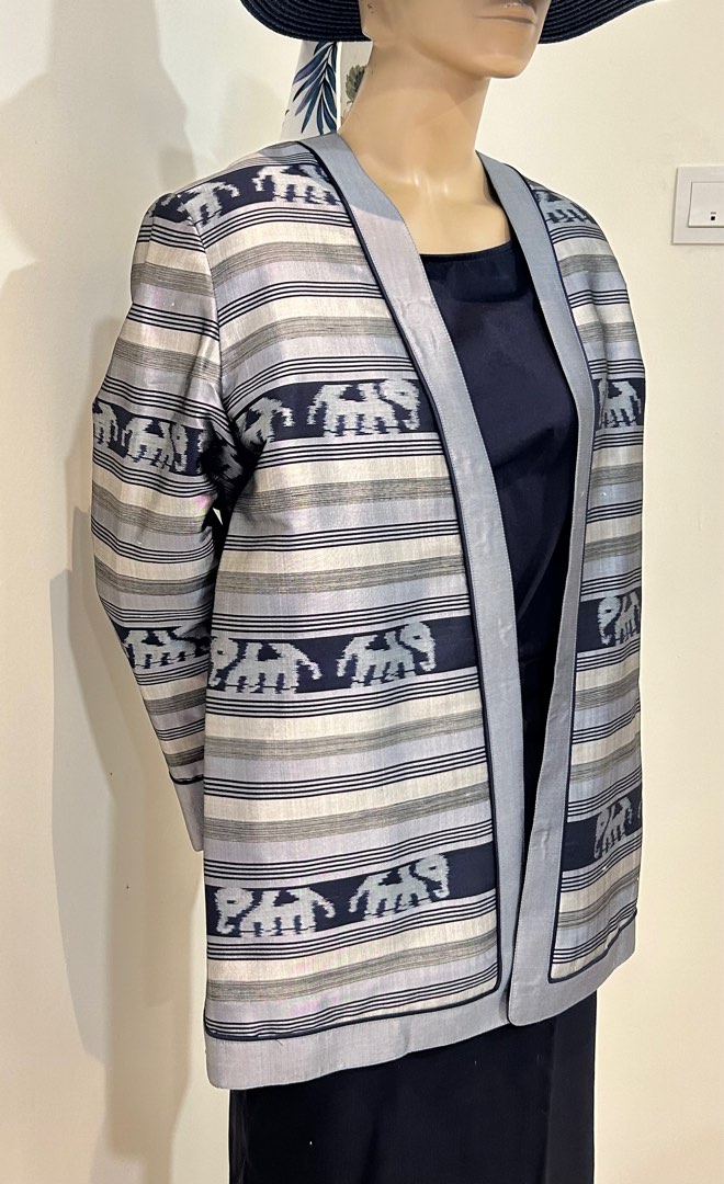 Thai silk new arrivals jacket