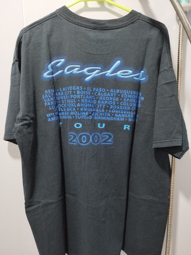 The Eagles (Category: Activewear) located in Quezon City. Submitted by panicbuyer461 (Listing ID 1258541064, Image 3). Description: The Eagles Hotel California tour 2002 23x29 Xl on Anvil Red bar no flaws.