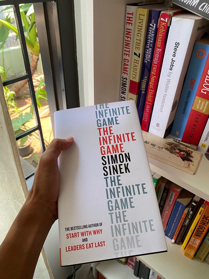 The Infinite Game - Simon Sinek, Buku & Alat Tulis, Buku di Carousell