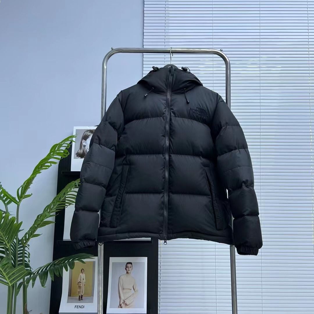 North face black camo hoodie top