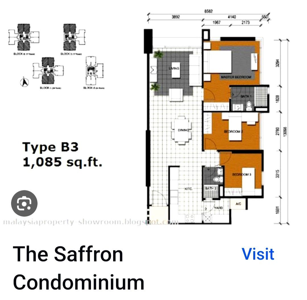 The Saffron condo, Property, Rentals on Carousell