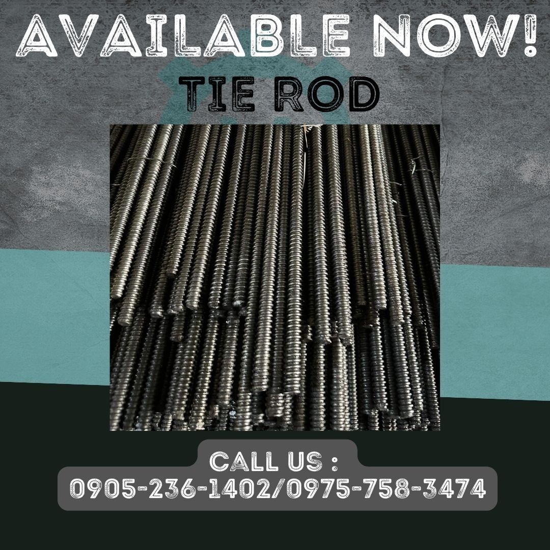 TIE ROD (Category: Construction & Building Materials) located in Manila. Submitted by cathvesta_sales (Listing ID 1258451016, Image 1). Description: AVAILABLE NOW! FACTORY DISCOUNTED PRICE SALE❗️❗️❗️ SALE ❗️❗️❗️SALE ❗️❗️❗️ FOR INQUIRIES AND FASTER TRANSACTIONS PLS MESSAGE OR CALL; ☎️0905-236-1402 ☎️0975-758-3474 📲0905-236-1402 (VIBER NUMBER) Look for Ms. Cath Products: Machinery Electrical Valves & Fittings Metals ( Stainless,BI ,Galvanized , et