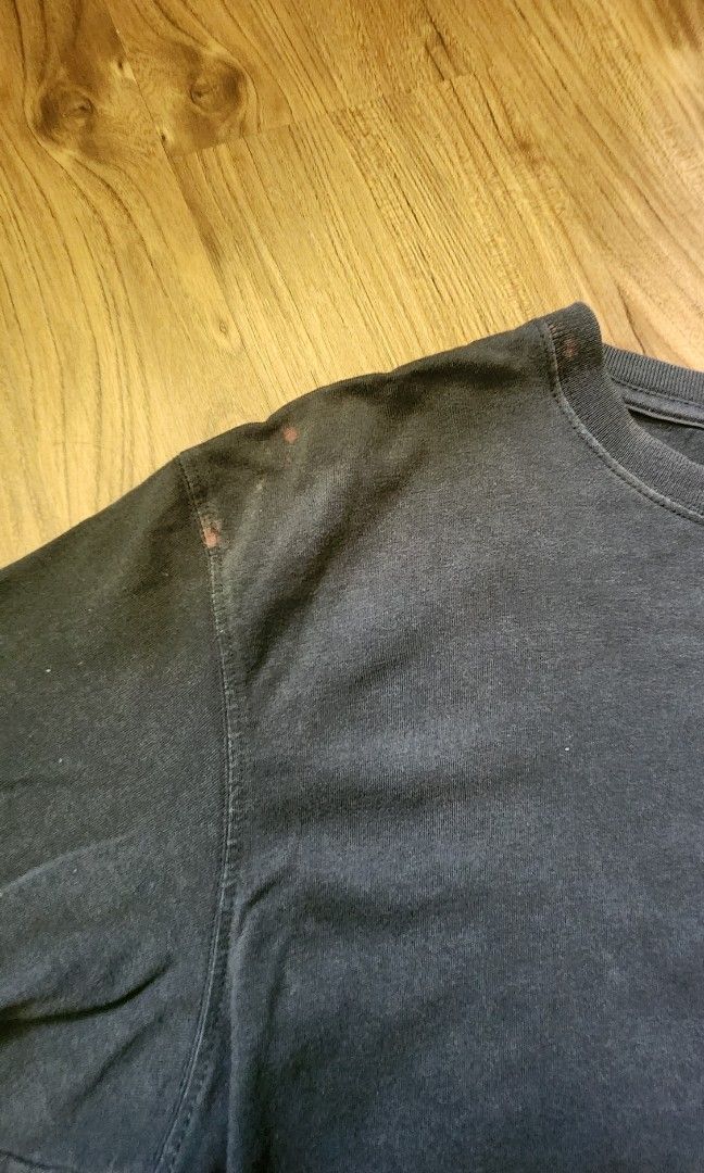 Timberland Black Tee, Men's Fashion, Tops & Sets, Tshirts & Polo Shirts ...