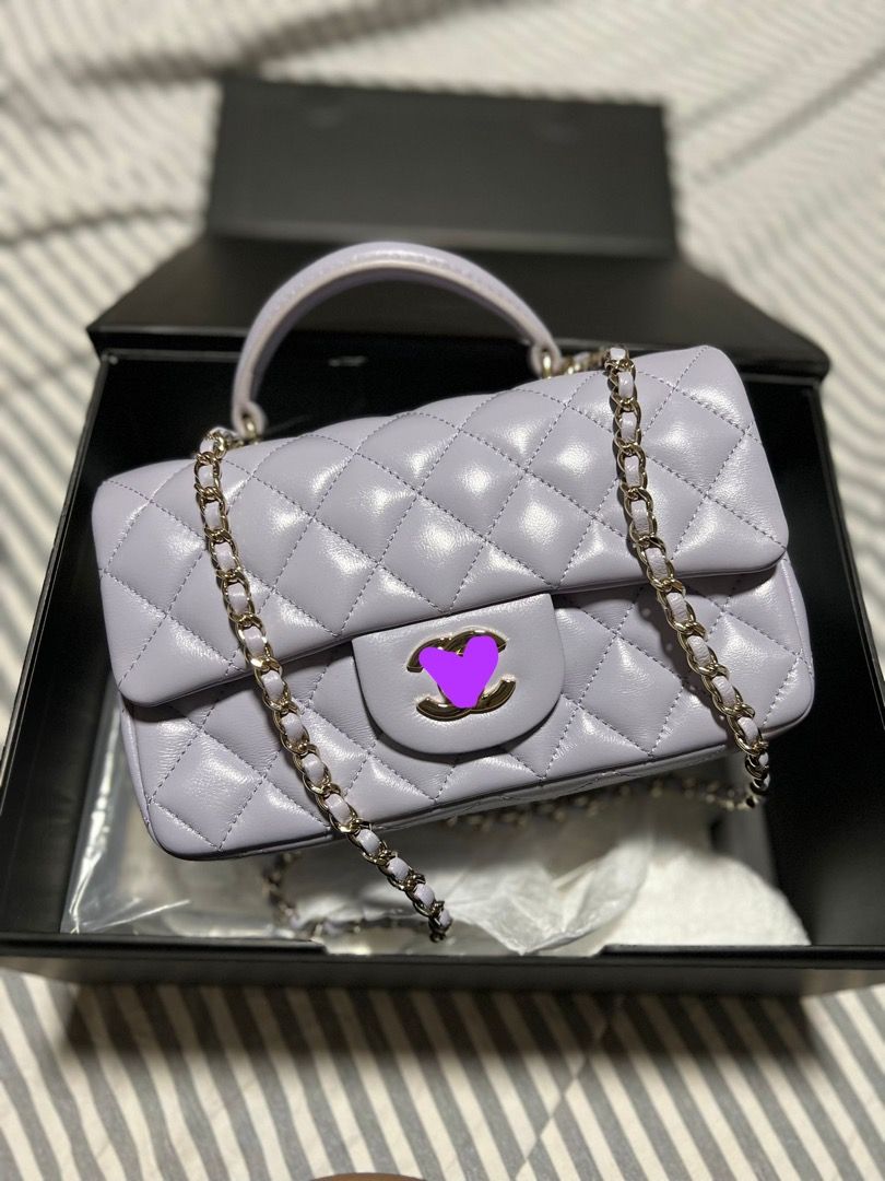 Purple deals mini bag