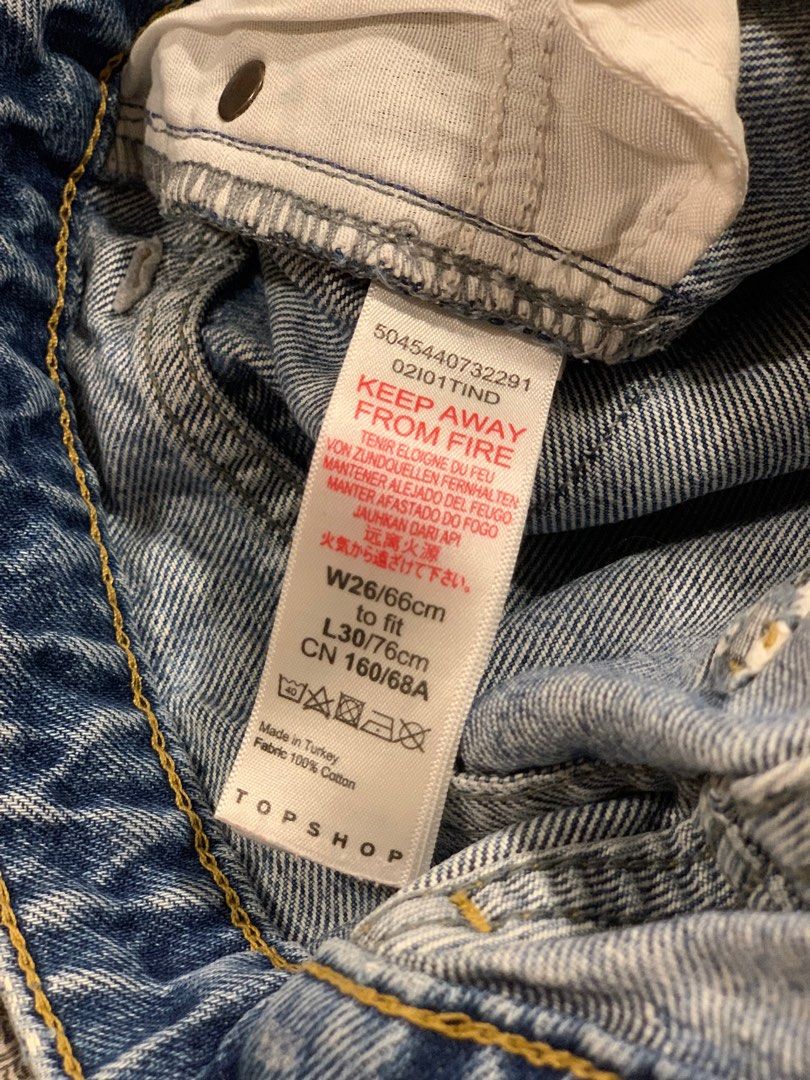Topshop w26 size 2025