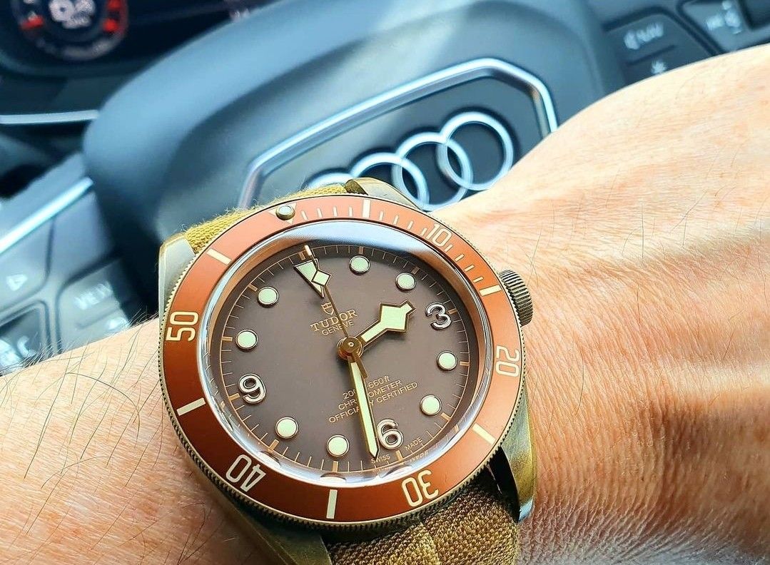 Tudor bronze discontinued hotsell