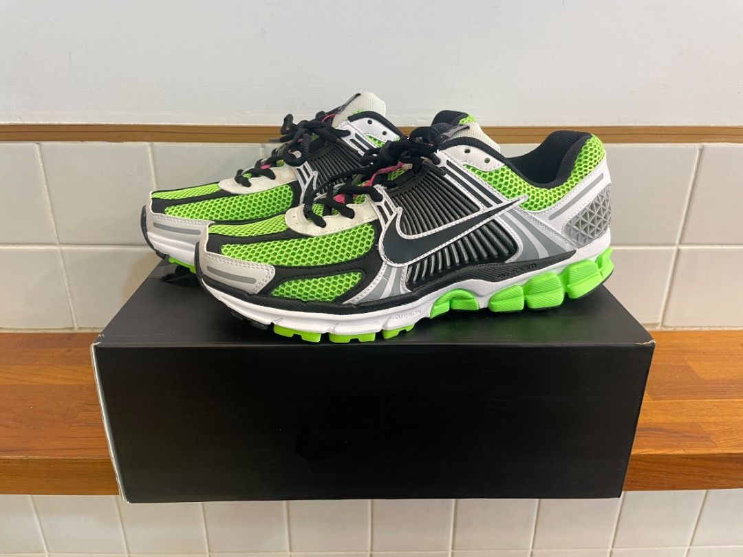 UNIQUE｜二手美品99.8765%NEW 5折出清NIKE ZOOM VOMERO 5 SE SP 螢光綠