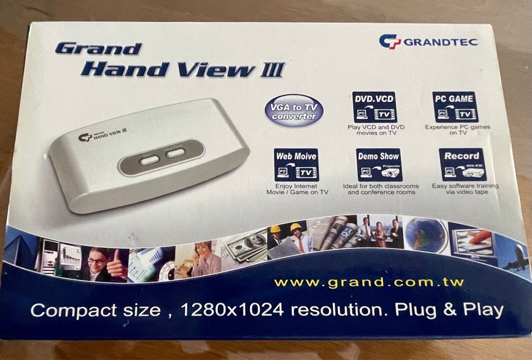 Grand Hand View Universal VGA to TV converter, TV & Home Appliances, Electrical ...