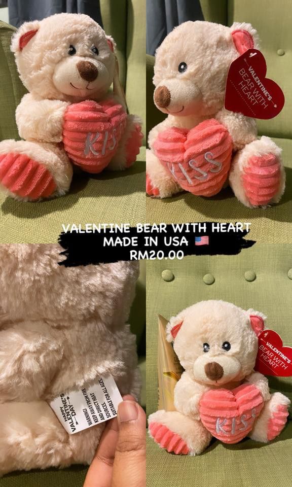 Valentines outlet soft toys