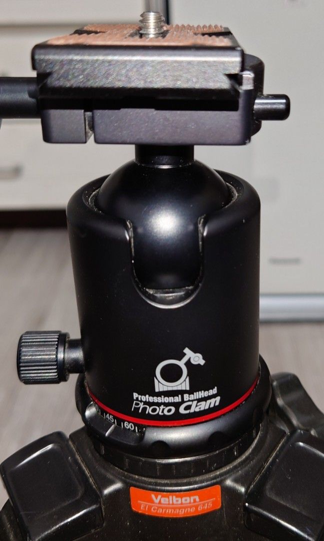 Velbon EL-645碳纖腳架, 攝影器材, 攝影配件, 腳架- Carousell