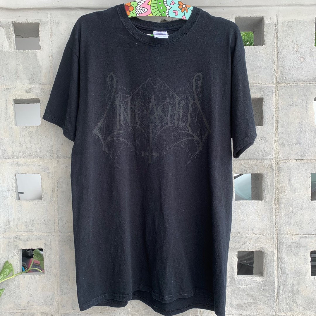 Vintage 00s band t shirt Unleashed, Men's Fashion, Tops & Sets, Tshirts & Polo Shirts on Carousell