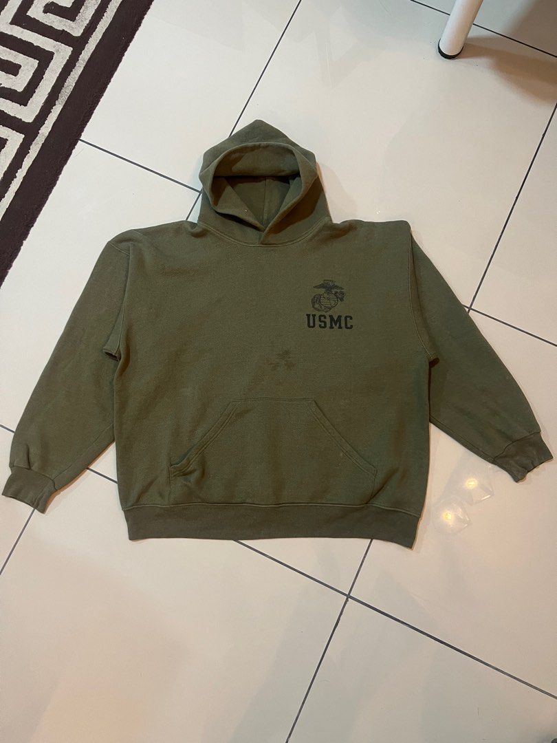 Vintage Vtg USMC hoodie Men s Fashion Tops Sets Hoodies on