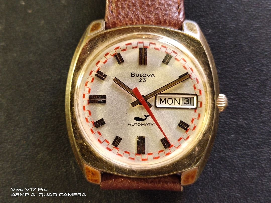 Bulova 10kt rolled gold top