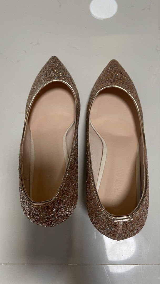 Gold flats sales for wedding