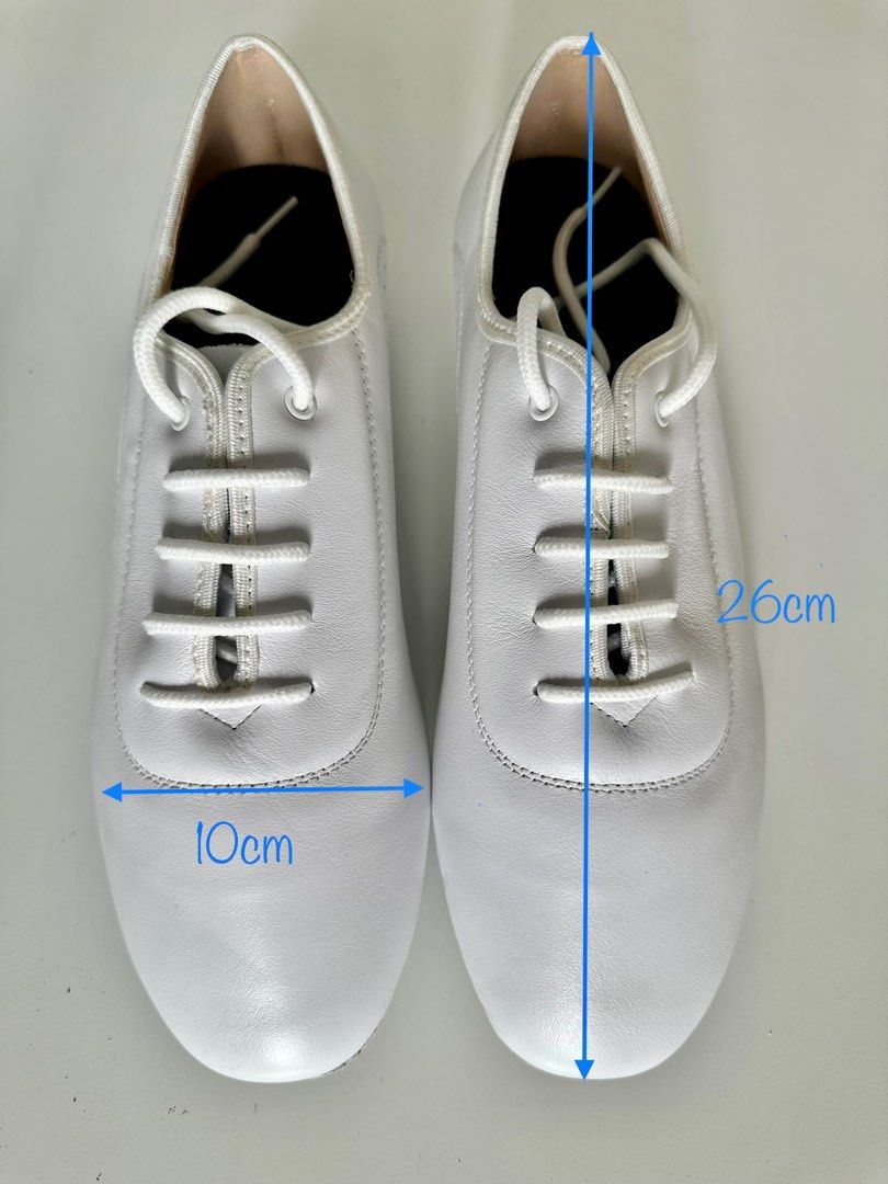 White leather dance shoes online
