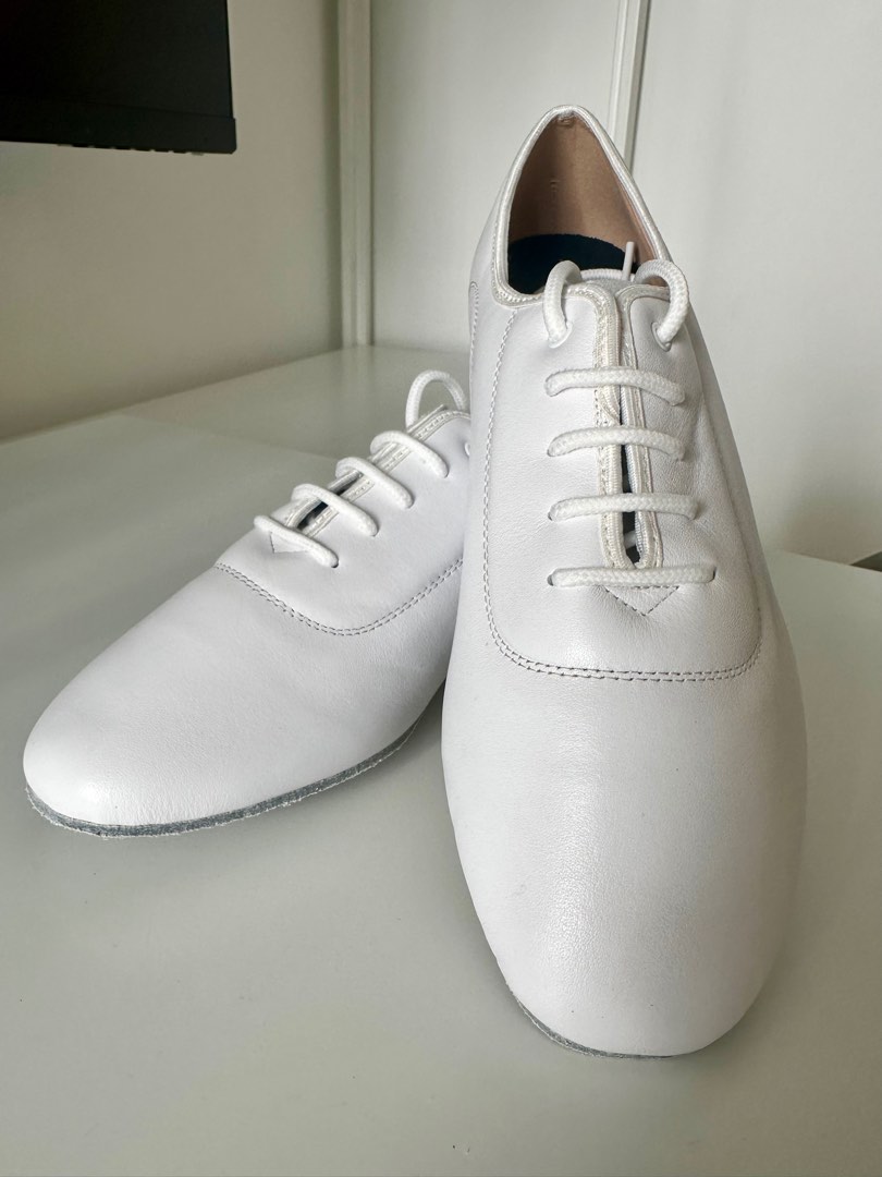 White best sale dance shoes