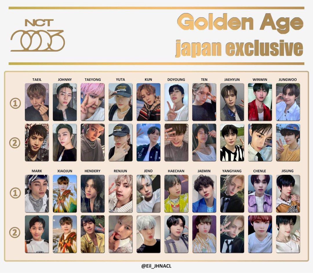 [WTT] NCT 2023 Golden Age Japan Exclusive 1