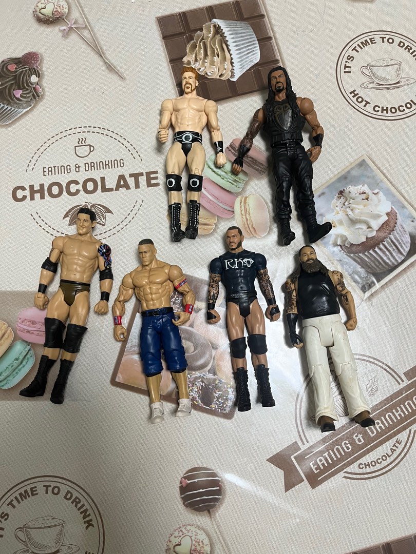 WWE toys for sale, Hobbies & Toys, Toys & Games on Carousell