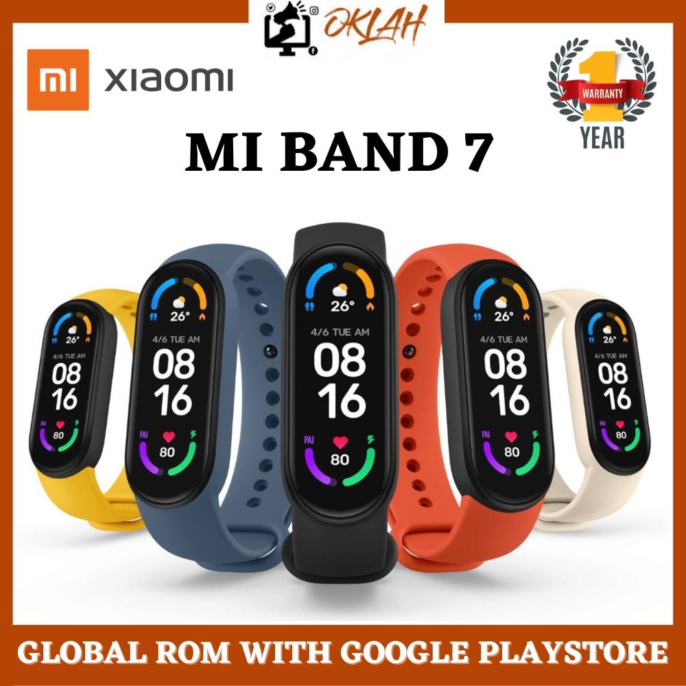 Xiaomi Mi Band 7 1.62 AMOLED Smart Watch Fitness Tracker Global Version