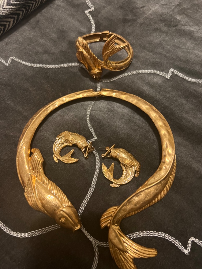 Zara fish set, Women's Fashion, Jewelry & Organisers, Necklaces on
