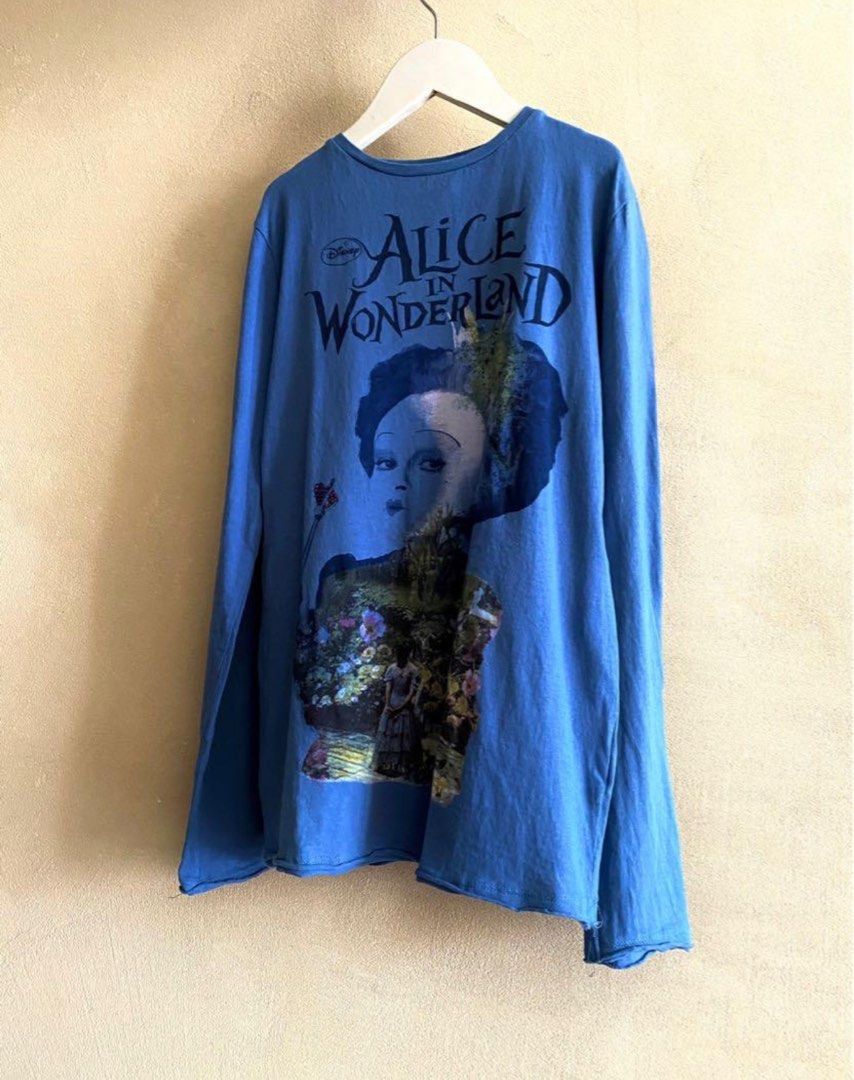 ZARA Girls Alice In Wonderland Disney T Shirt Top