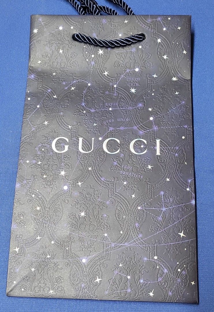 Bagsak presyo Sale 100 Authentic Gucci Special Edition Constellation paper bag 2022 fr.dutyfree aus. Luxury Bags Wallets on Carousell