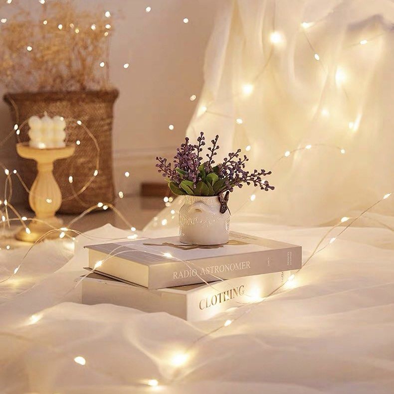 Nursery fairy lights top