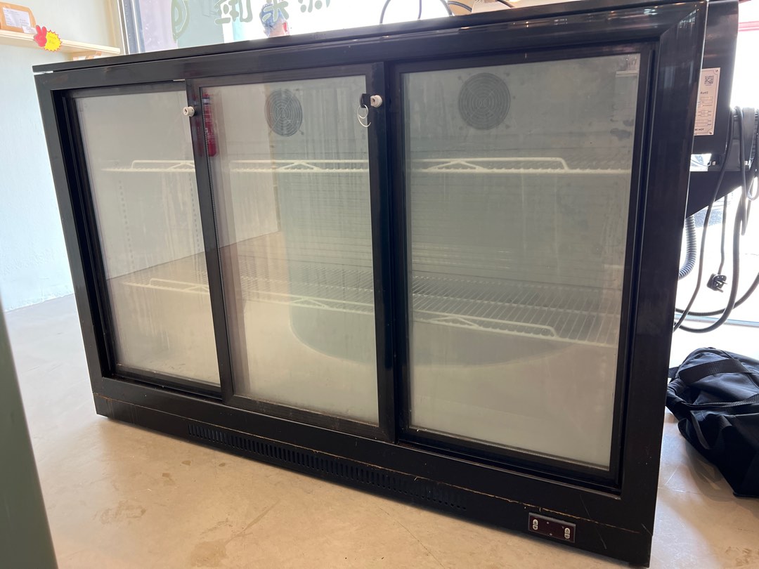 3 door Under counter bar fridge, TV & Home Appliances, Kitchen