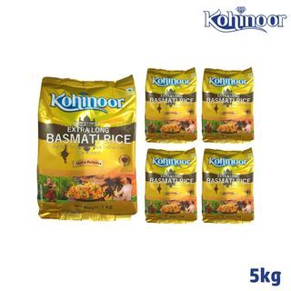 5kg kohinoor extra long basmati rice ( Gold )