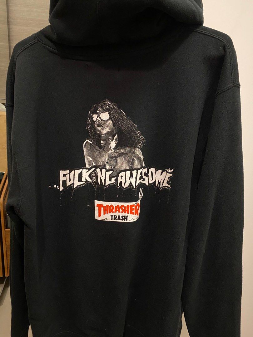 Thrasher trash hoodie top