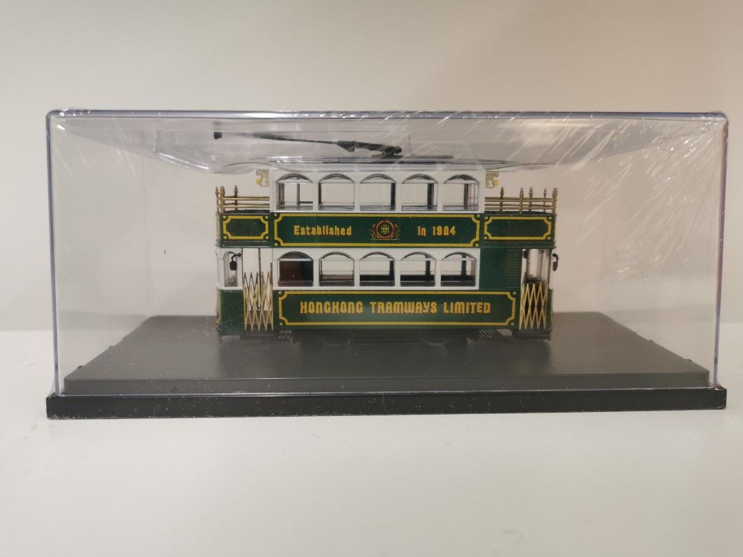 全新未拆包膠香港電車古典電車模型, 興趣及遊戲, 玩具& 遊戲類- Carousell