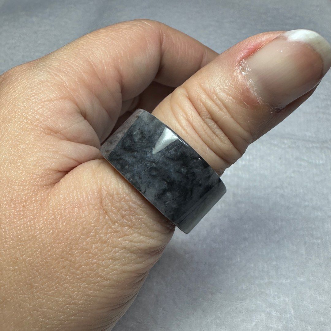 Mens black cheap thumb ring