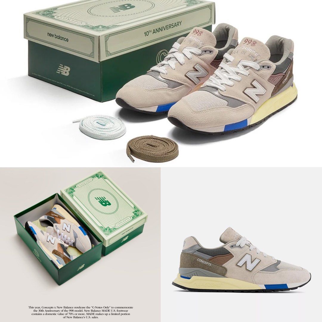 Concepts x new balance 998 c-note price top