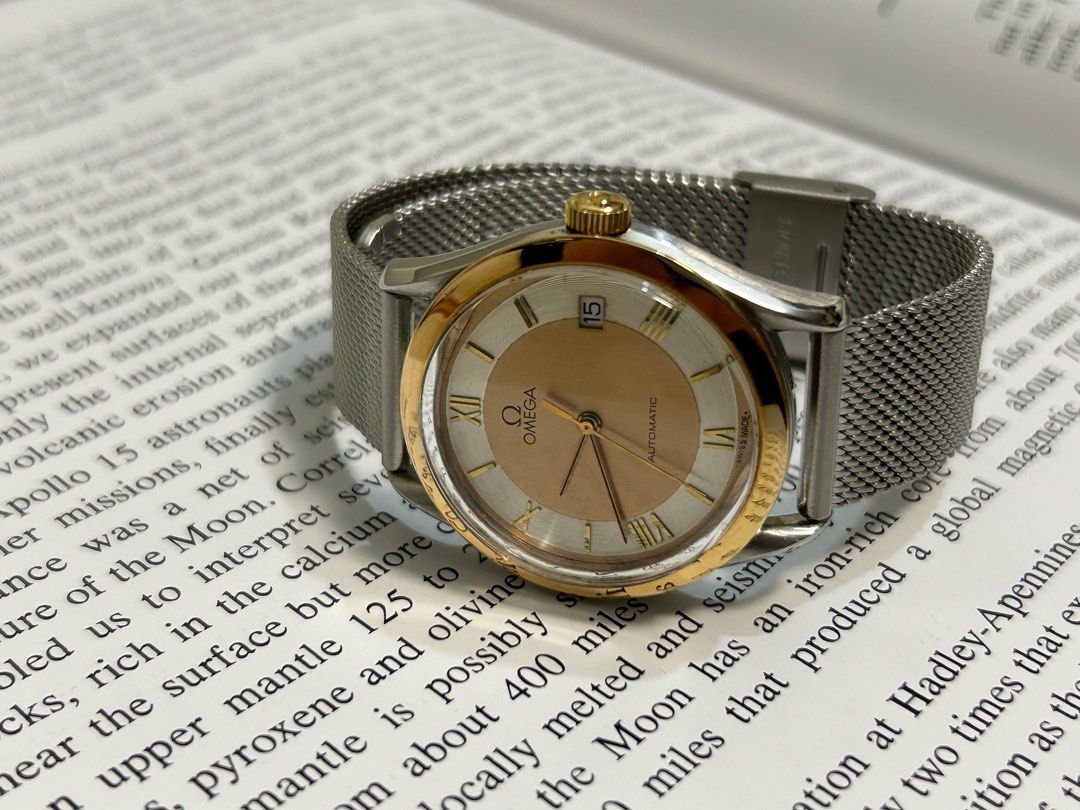 中古美品］Omega Maison Fondee en 1848 3300.10 Vintage 原裝雙色羅馬