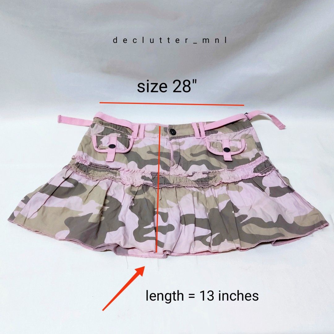 Camouflage skater skirt sale