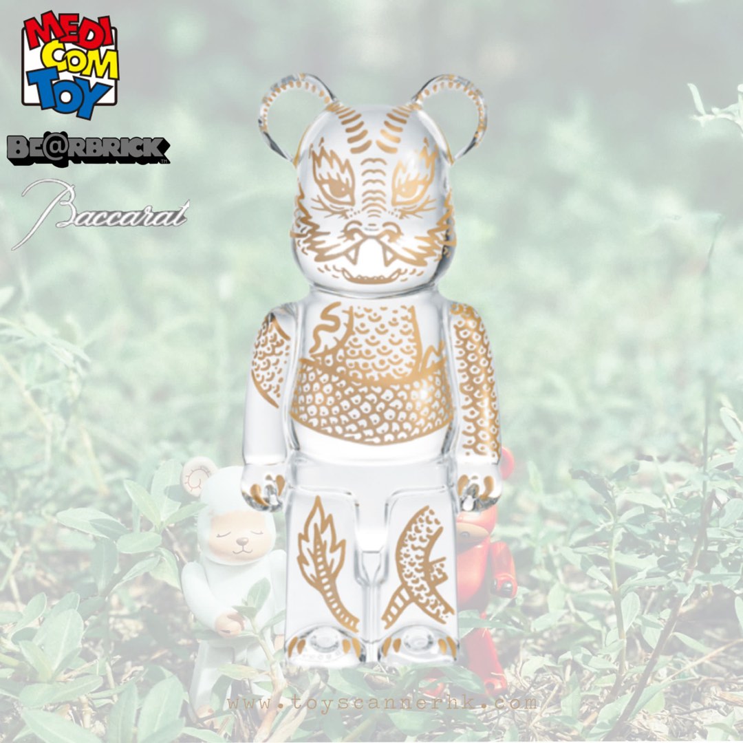 (預訂Pre-Order) Baccarat BE@RBRICK dragon Zodiac BEARBRICK 