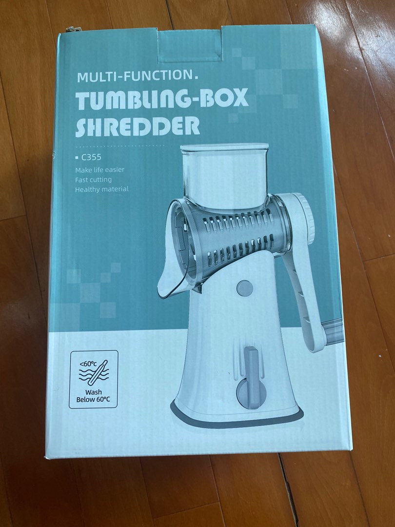 方便快捷切菜機tumbling box shredder, 傢俬＆家居, 廚具和餐具, 炊具及配件- Carousell