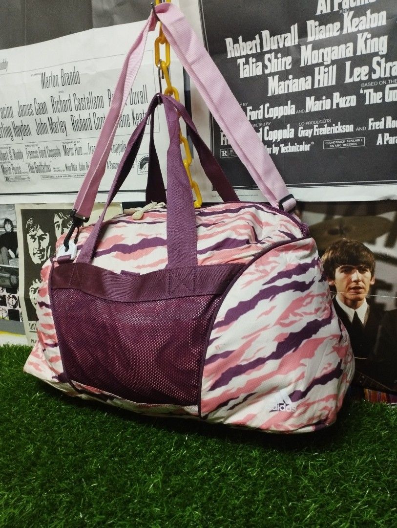 Adidas maroon duffle bag hotsell