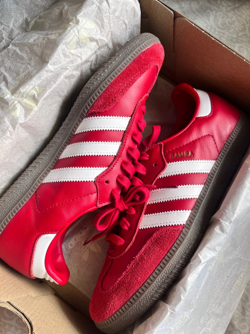 adidas samba rouge
