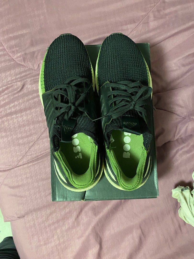 Adidas ultra boost 19 army green hot sale