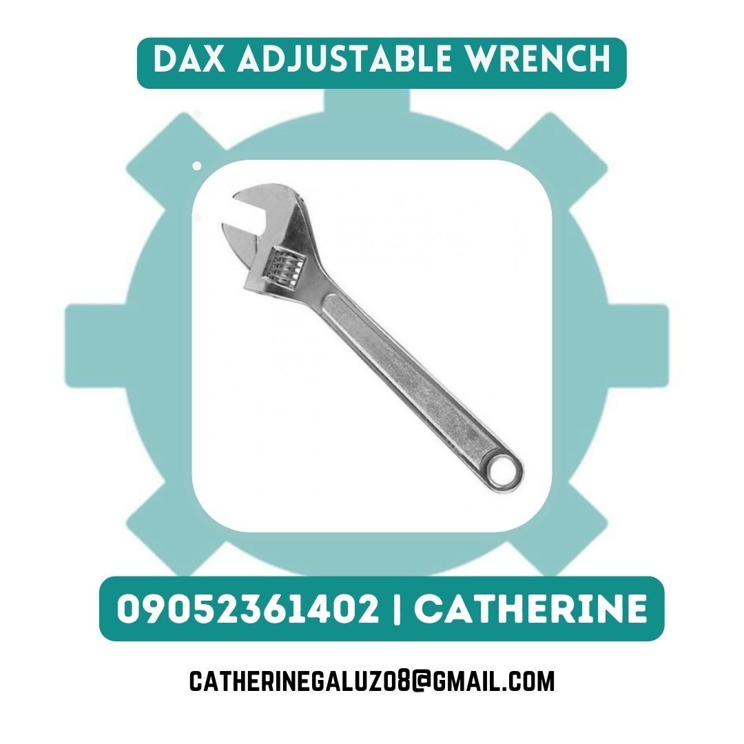 ADJUSTABLE WRENCH (Category: Construction Tools & Equipment) located in Manila. Submitted by cathvesta_sales (Listing ID 1258592366, Image 1). Description: AVAILABLE NOW! FACTORY DISCOUNTED PRICE SALE❗️❗️❗️ SALE ❗️❗️❗️SALE ❗️❗️❗️ FOR INQUIRIES AND FASTER TRANSACTIONS PLS MESSAGE OR CALL; ☎️0905-236-1402 ☎️0975-758-3474 📲0905-236-1402 (VIBER NUMBER) Look for Ms. Cath Products: Machinery Electrical Valves & Fittings Metals ( Stainless,BI ,Galvaniz