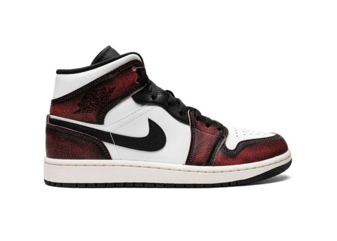 Air Jordan 1 Mid Wear Away Men s Fashion Footwear Sneakers on