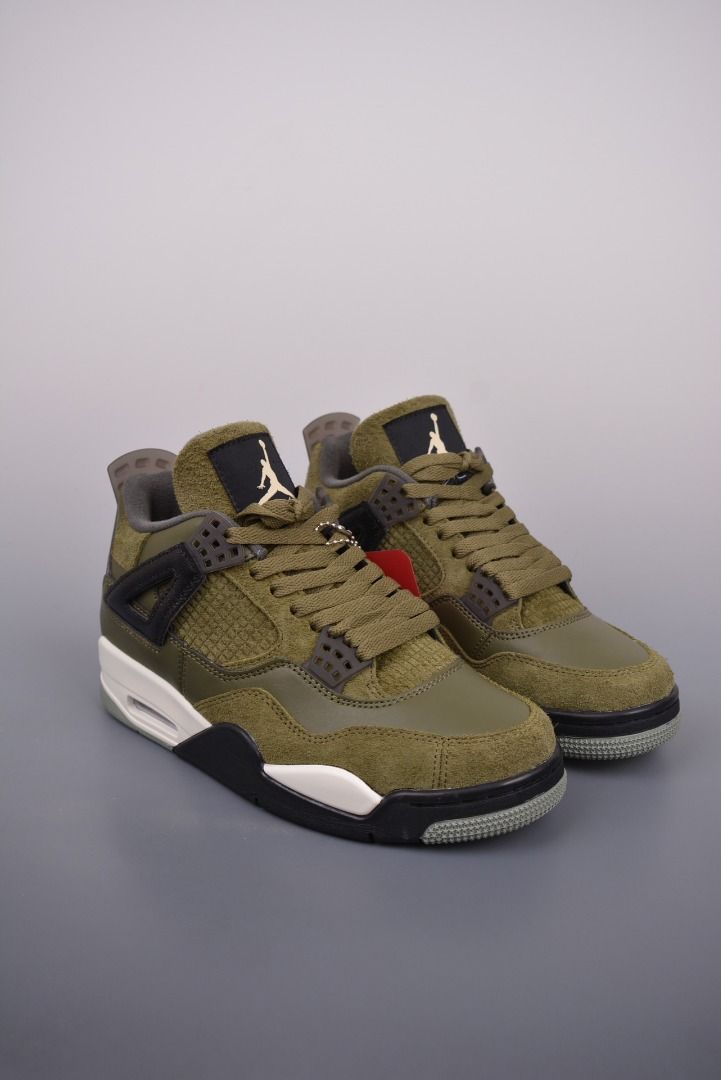 Jordan 4 army sales green