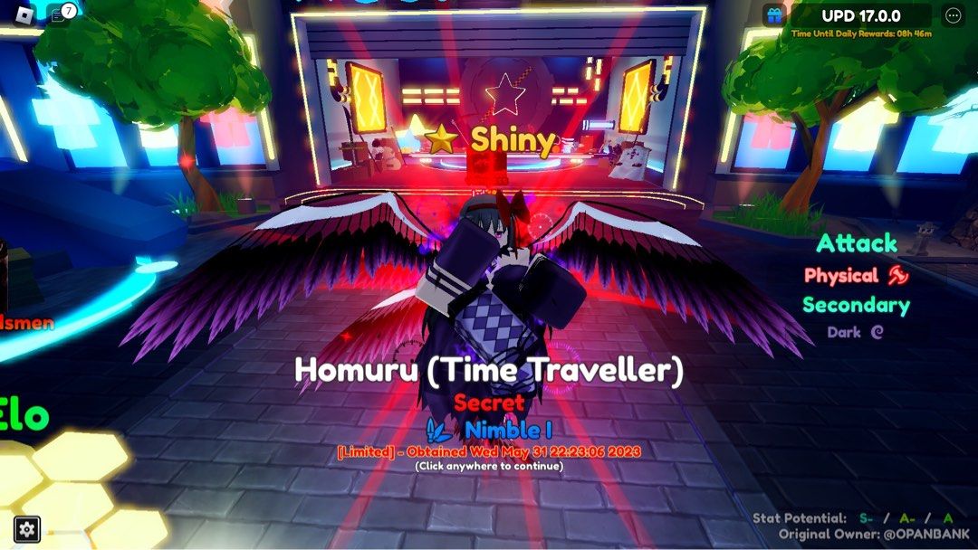 Shiny Homura / Homuru (AA) ANIME ADVENTURES