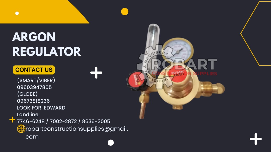 argon regulator, Commercial & Industrial, Construction & Building