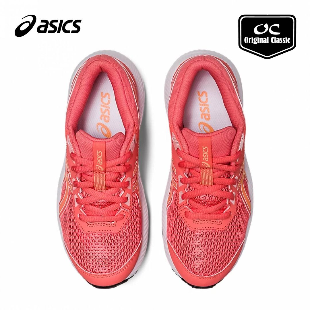 Asics Contend 8 GS Shoes Papaya Summer Dune Women s Fashion