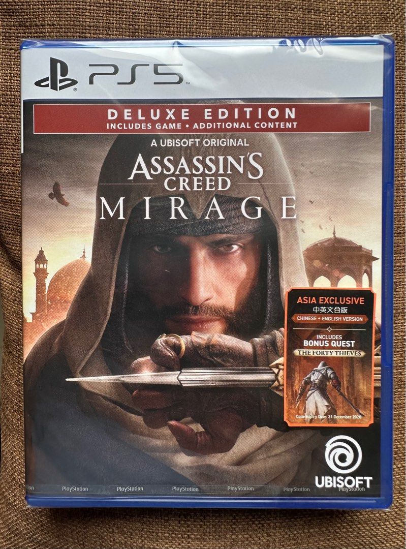  ASSASSIN'S CREED MIRAGE - DELUXE EDITION, PLAYSTATION