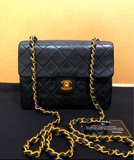 100+ affordable vintage chanel square For Sale, Bags & Wallets